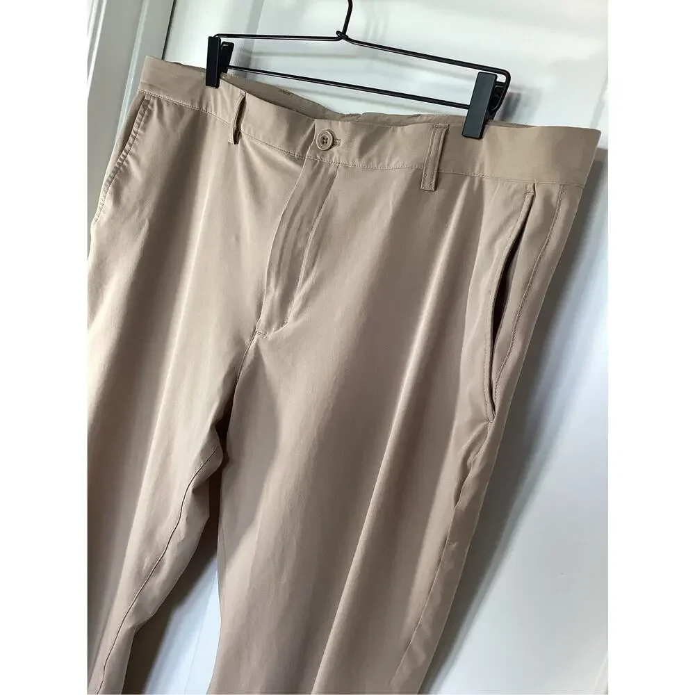 Vineyard Vines Men's Khaki Performance On-The-Go Pants 42x30